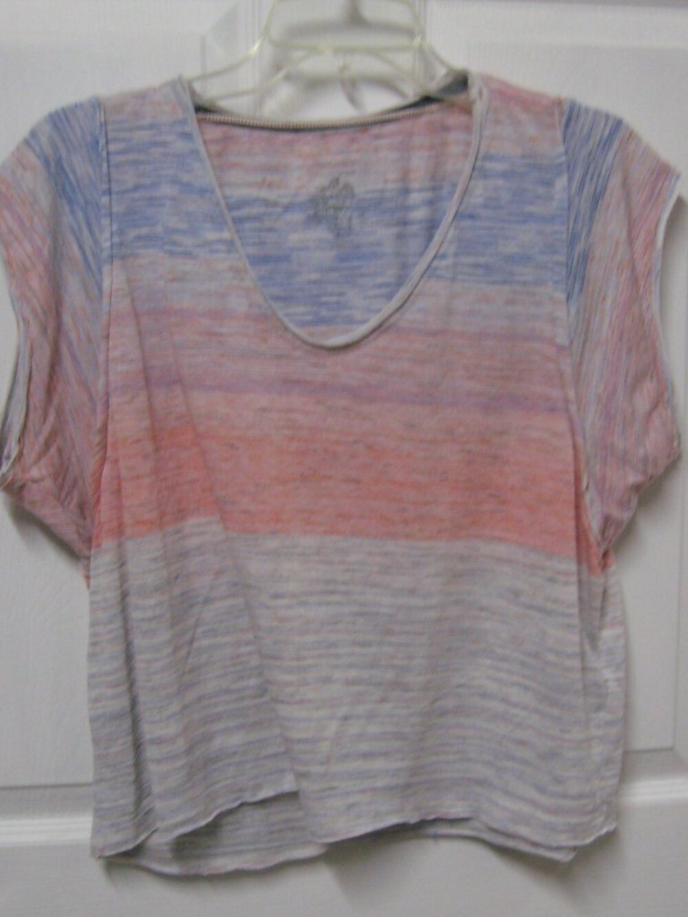 Pilcro Boxy Knit V-Neck Tee Size XS